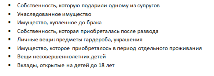 Что положено детям при разводе