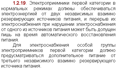 Преимущества второй категории надежности